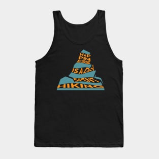 Happiness is a Day Spent Hiking Tank Top